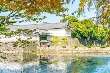 Tokyo'da bina güzel İmparatorluk Sarayı