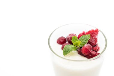 karışık meyveli Yoğurtlu