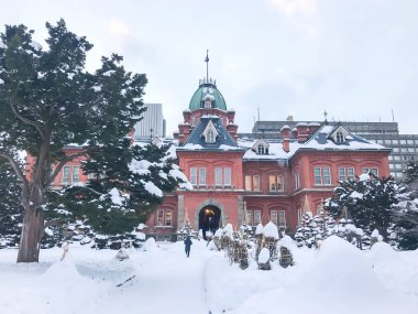 eski hokkaido hükümet ofis ayında sapporo.