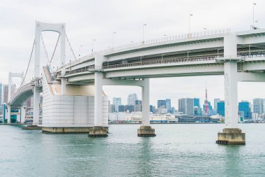 odaiba, tokyo Gökkuşağı Köprüsü