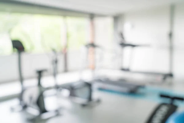 Resumen desenfoque gimnasio sala de gimnasio fondo interior —  Fotos de Stock