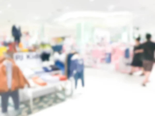 Abstrato borrão belo shopping center de luxo centro e ret loja — Fotografia de Stock