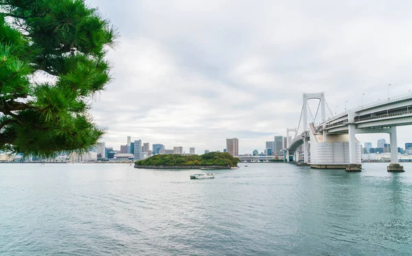 Міст веселки в Odaiba, Токіо — стокове фото