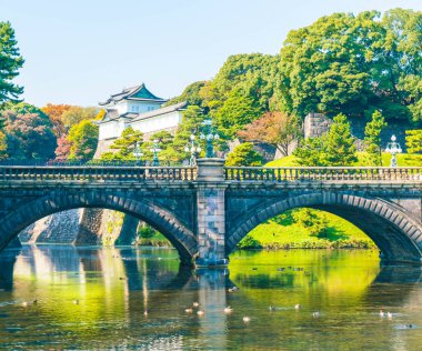 Tokyo'da bina güzel İmparatorluk Sarayı