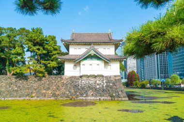 Tokyo'da bina güzel İmparatorluk Sarayı