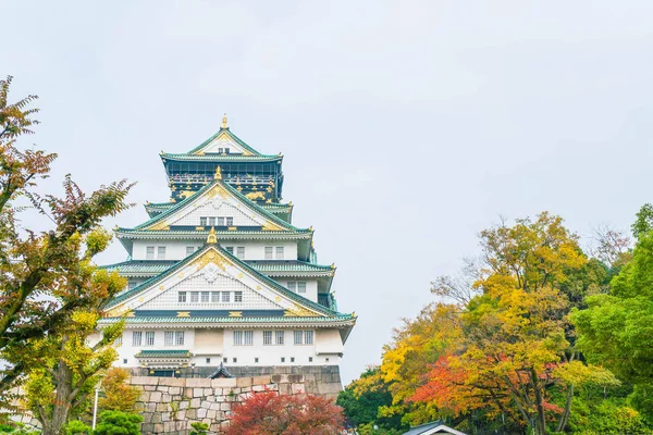 Belle architecture au château d'Osaka — Photo