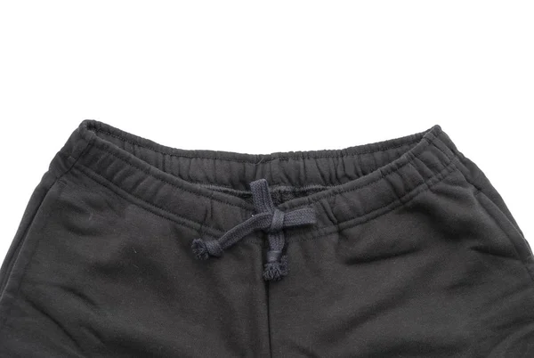 Pantaloni tuta nera — Foto Stock