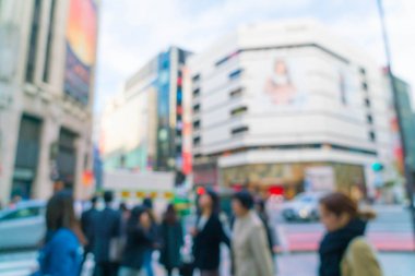 Shinjuku Tokyo City, soyut bulanıklık