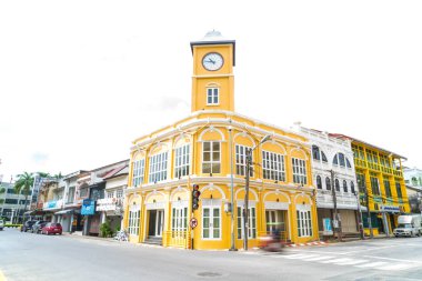 Phuket, Tayland -Ekim 30, 2016, Phuket town, Tayland: Phuket ol