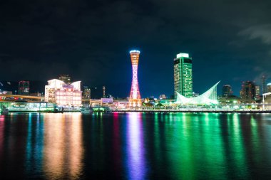  Bağlantı noktası Kobe kule Kansai Japonya