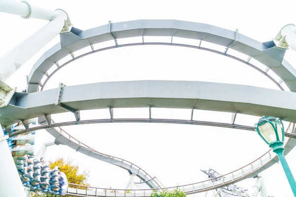 Osaka, Japan - NOV 21 2016 : Roller coaster in Universal Studios — Stock Photo, Image