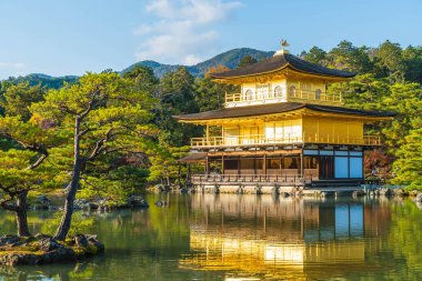 Kinkakuji Tapınağı (altın köşk güzel mimari)