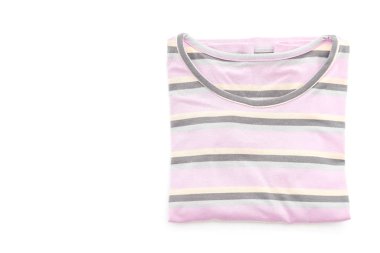 gömlek üzerine beyaz izole