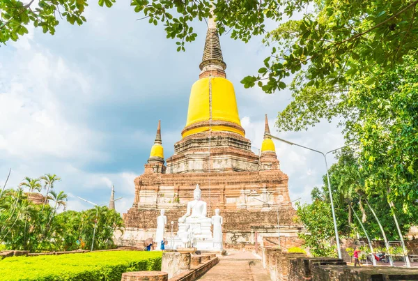 Bella vecchia architettura storica di Ayutthaya in Thailandia — Foto Stock