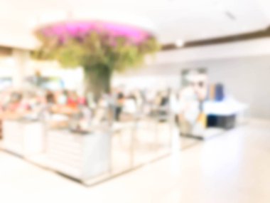 Güzel lüks alışveriş merkezi bulanıklık ve Dükkanı ret