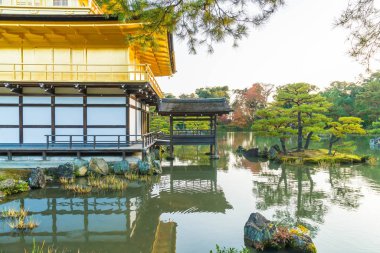 Kinkakuji Tapınağı (altın köşk güzel mimari)