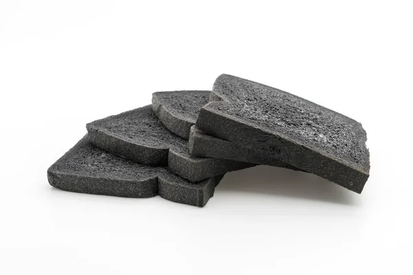 Beyaz kömür ekmek — Stok fotoğraf