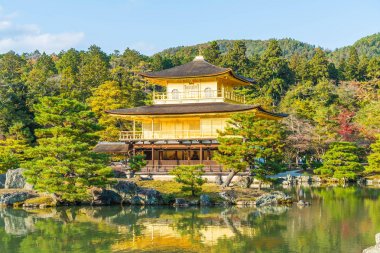 Kinkakuji Tapınağı (altın köşk güzel mimari)