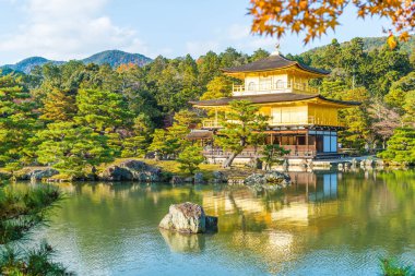 Kinkakuji Tapınağı (altın köşk güzel mimari)