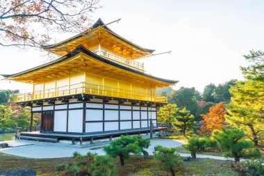 Kinkakuji Tapınağı (altın köşk güzel mimari)