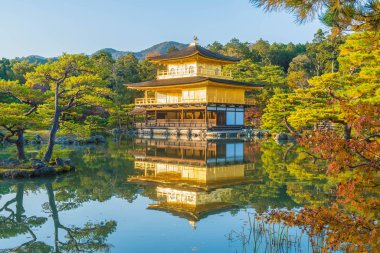 Kinkakuji Tapınağı (altın köşk güzel mimari)