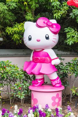 Osaka, Japonya - 21 Kasım 2016: Elmo, Kitty ve Snoopy, Cadılar Bayramı