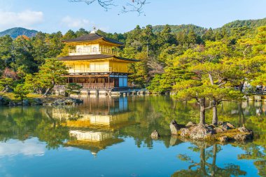 Kinkakuji Tapınağı (altın köşk güzel mimari)