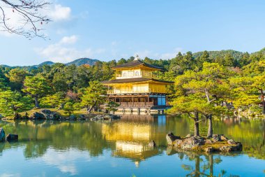 Kinkakuji Tapınağı (altın köşk güzel mimari)