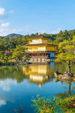 Kinkakuji Tapınağı (altın köşk güzel mimari)
