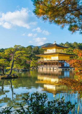 Kinkakuji Tapınağı (altın köşk güzel mimari)