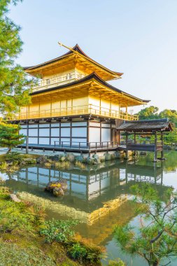 Kinkakuji Tapınağı (altın köşk güzel mimari)