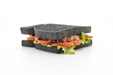 kömür ton balıklı sandviç