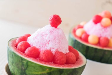 karpuz bingsu tatlı