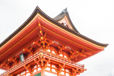 Kiyomizu-dera Tapınağı güzel mimari Kyoto,.