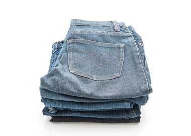 giyim üzerine beyaz yığınları