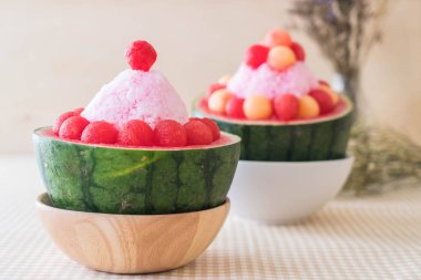 karpuz bingsu tatlı
