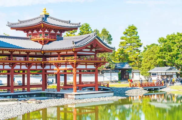 Bella architettura Byodo-in Tempio di Kyoto . — Foto Stock