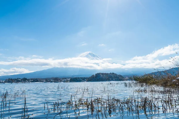 Hegyi Fuji-San Kawaguchiko-tó. — Stock Fotó