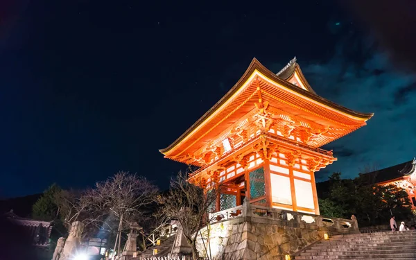 Kiyomizu-dera Tapınağı güzel mimari Kyoto. — Stok fotoğraf