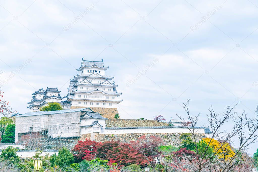 Himeji Castle in Hyogo Prefecture, Japan, UNESCO World Heritage