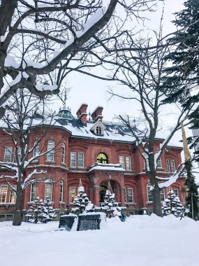 eski hokkaido hükümet ofis ayında sapporo.