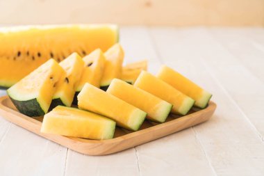 taze sarı karpuz 