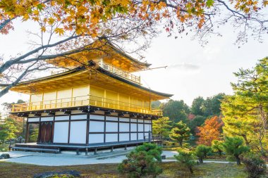 Kinkakuji Tapınağı (altın köşk güzel mimari)