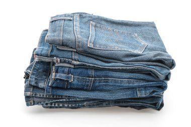 giyim üzerine beyaz yığınları