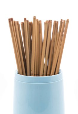 Çatal tutucu chopsticks beyaz