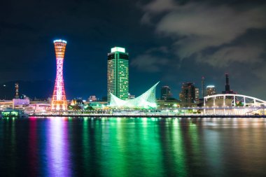  Bağlantı noktası Kobe kule Kansai Japonya