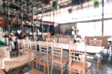 Restoran soyut bulanıklık