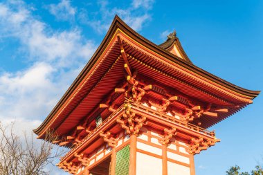 Kiyomizu-dera Tapınağı güzel mimari Kyoto,.