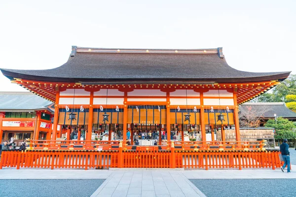 Fushimi inari shrine, japan - 2016 nov 23: ist ein wichtiges Schienbein — Stockfoto