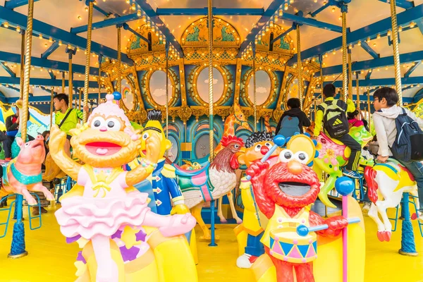 Osaka, Japón - NOV 21 2016: Las atracciones del parque temático basado en — Foto de Stock